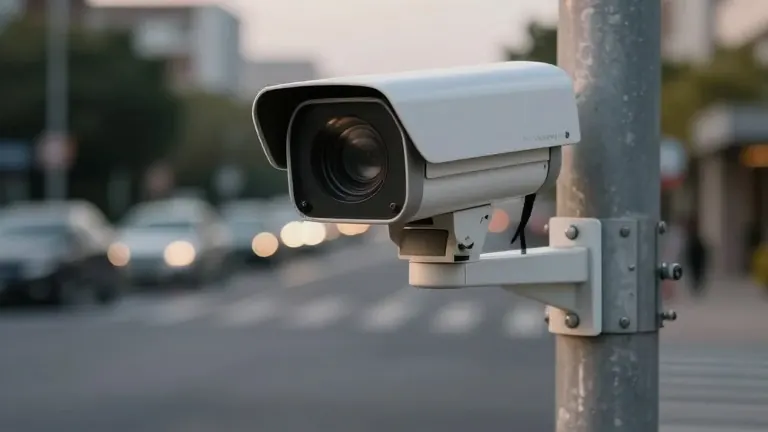 Illustration for: Cameras Follow, Privacy Fades