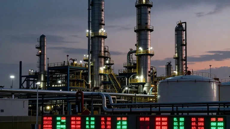 Illustration for: Oil Prices Spike on Gulf Threats