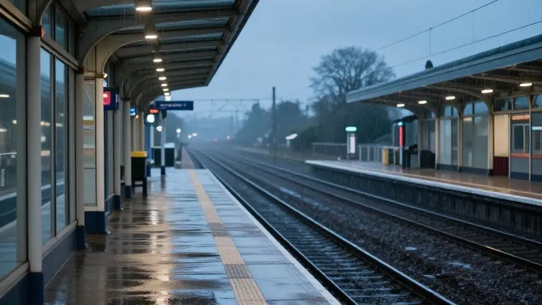 Illustration for: TransPennine and Avanti suspend northern routes as Storm Boelo approaches
